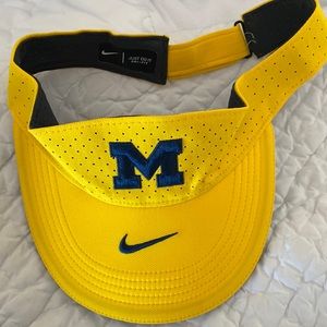 Never worn University of Michigan Sun Visor